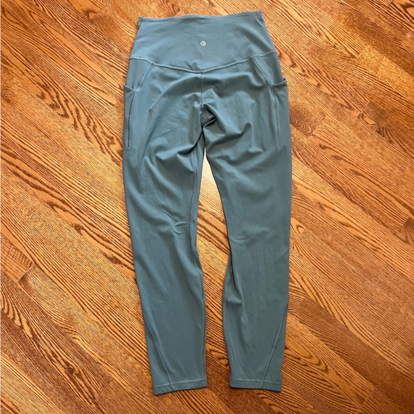 Lululemon Align Leggings with Pockets Tidewater Teal - Picture 3 of 14